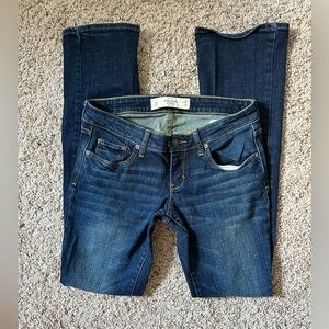Abercrombie mid rise boot cut